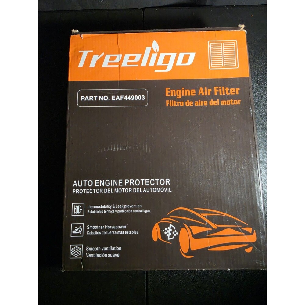 Treeligo EAF449003 Engine Air Filter New Open Box Replacement Auto Filter